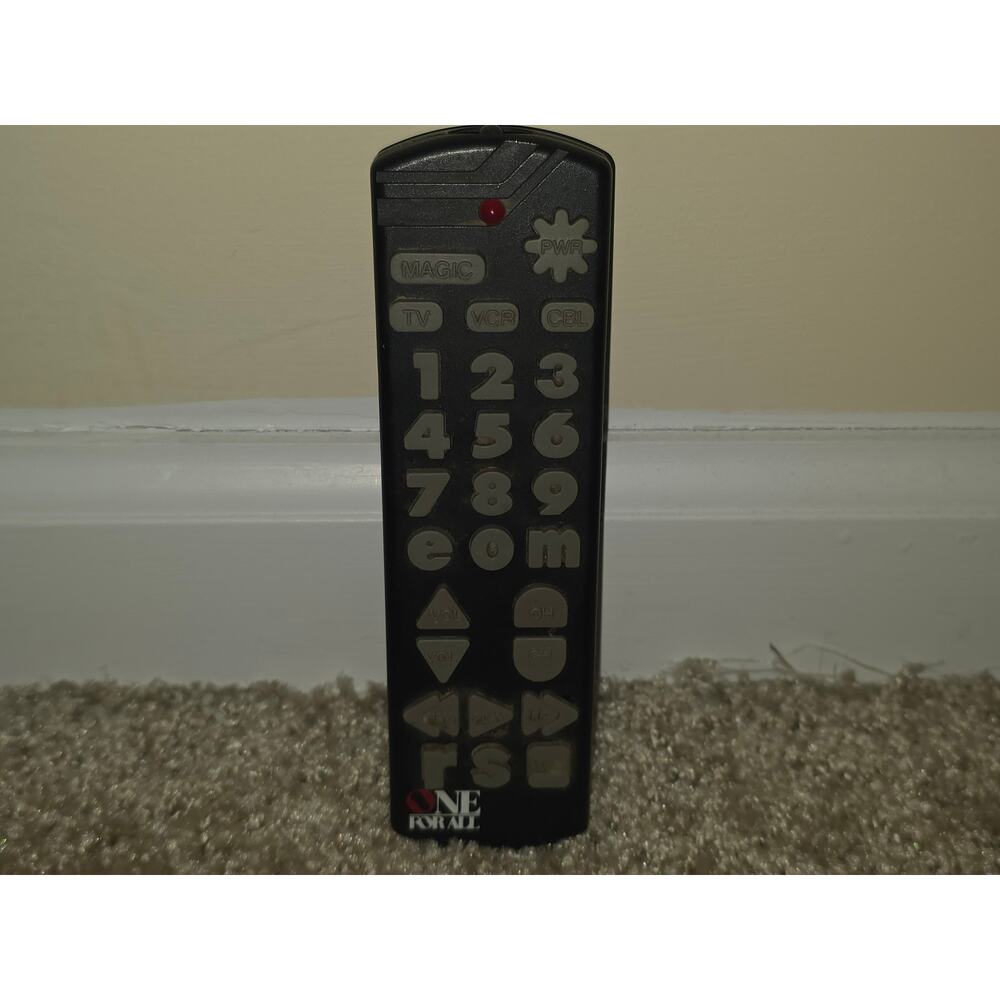 One For All URC2060 Universal Remote 4 Devices Large Buttons